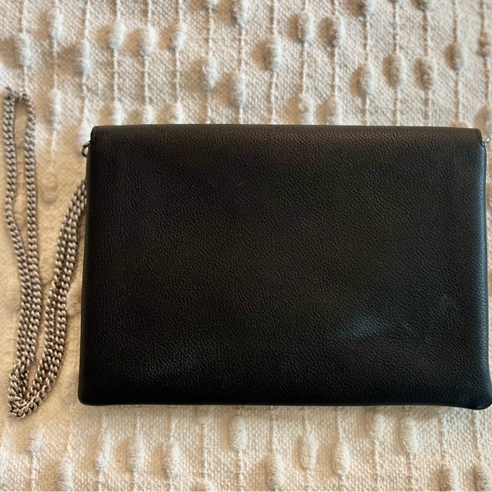 Louis Vuitton Black Leather Chain Mylockme Pochette - Picture 3 of 7